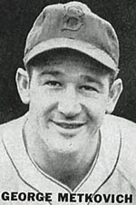 Red Sox OF George Metkovich